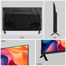 CHiQ L32FM10V - Smart TV 32 Inch - Full HD - Metalen Randloos - Google Assistant - Dolby Audio - HDMI - 2025 Nieuw — thumbnail 3