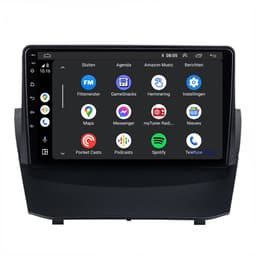 CarPlay autoradio geschikt voor Ford Fiesta | 2009 t/m 2012 | Android 13 | Draadloos Apple CarPlay & Android Auto | 2GB + 32GB | QuadCore processor | Denago DNG-A13 | 2025 model | 2009 2010 2011 2012 | Bluetooth & Wifi — thumbnail 5