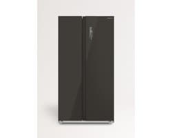 CREATE FRIDGE STUDIO SIDE BY SIDE 550 - Amerikaanse koelkast - Zwart