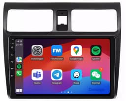 CarPlay autoradio geschikt voor Suzuki Swift | 2004 t/m 2010 | Android 13 | Draadloos Apple CarPlay & Android Auto | 2GB + 32GB | QuadCore processor | Denago DNG-A04 | 2025 model | 2004 2005 2006 2007 2008 2009 2010 | Bluetooth & Wifi — thumbnail 1