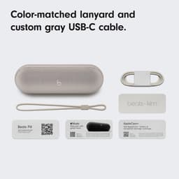 Beats Pill x Kim Kardashian Draadloze Bluetooth Speaker - Light Gray — thumbnail 3