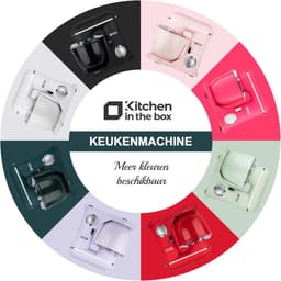 Keukenmachine 1300W met 10 snelheden en dubbele mengkommen - Elektrische standmixer — thumbnail 3