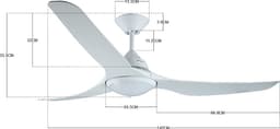 Beacon Lucci Air Plafondventilator Mariner 143 cm 213096 — thumbnail 2