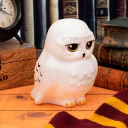 Harry Potter Hedwig Nachtlampje – Officieel Gelicentieerd Harry Potter Decor Cadeau, Draagbare Sfeerlamp voor Slaapkamer voor Kinderen, Werkt op Batterijen – Paladone — thumbnail 3