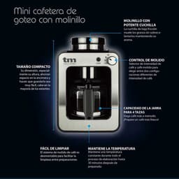 Koffiemachine TMPCF020S 600 W 4 Kopjes — thumbnail 3