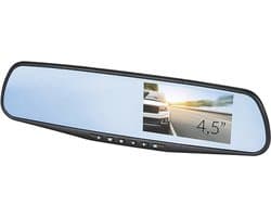 BLOW Dual Dashcam - Spiegelcamera met Achteruitrijcamera F600 - Full HD 1080p - 4.5 LCD - Groothoek 140°