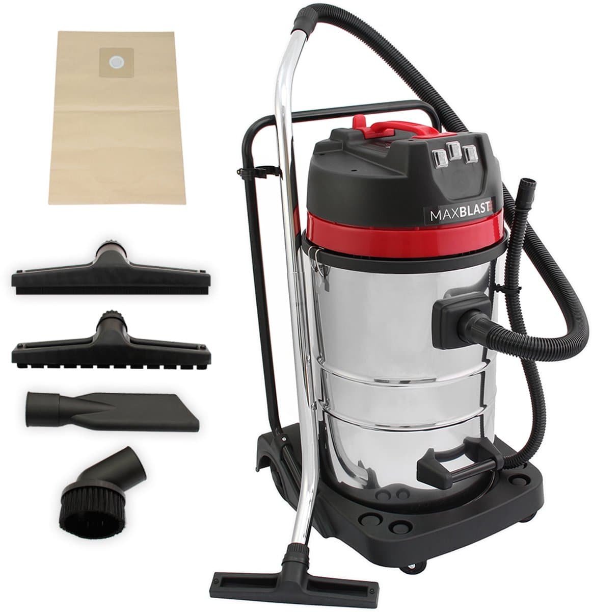MAXBLAST 80L Industriële Nat/Droog Zuiger — afbeelding 1