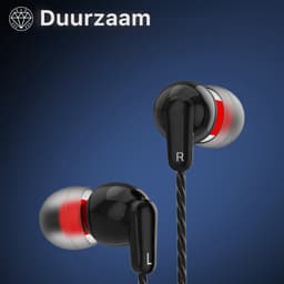 In-Ear Bedrade Oordopjes met 3,5 mm Jack Aansluiting - Sport Oortjes met Draad en Microfoon - Extra Bass - Super Comfortabel — thumbnail 4