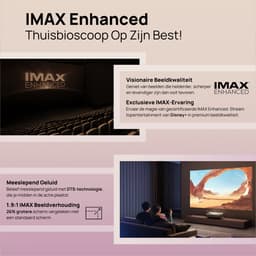 XGIMI Aura 2 met 100" ALR Scherm – 4K UST Laser Projector – Dolby Vision – 2300 ISO Lumen – Harman Kardon 4× 15 W – ISA 5.0 – IMAX Enhanced – Short Throw Technology — thumbnail 4