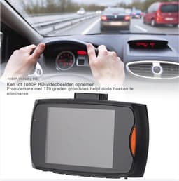 Dashcam - Beveiliging - Universele Pasvorm - Met Terugkijkfunctie - Beeldscherm - Auto Camera — thumbnail 4