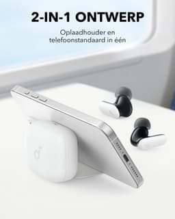 soundcore P30i by Anker Noise Cancelling Earbuds - Slimme noise cancelling - Krachtige bas - 45 uur speeltijd - 2-in-1 houder- IP54-draadloze oordopjes - Bluetooth 5.4 - App-bediening TD — thumbnail 4