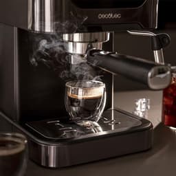 Cecotec Espressomaschine Power Espresso 20 Coldbrew. Espresso und Cappuccino, Kaltkaffee, 20 Bar Druck, schwenkbarer Dampfauslauf Professionelle Qualität zu Hause. — thumbnail 3