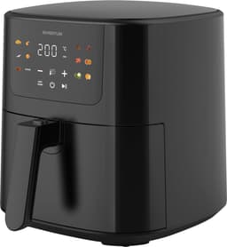 Inventum GF501HLDB Airfryer XL - 5L - 11 programma's - 70-200 °C - Tot 5 personen - Zwart - WK — thumbnail 2