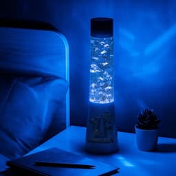 Minecraft Glitter Liquid Flow Lamp – Officieel Gelicentieerde Microsoft Merchandise, Nachtlamp & Gamekamer Decoratie- Paladone — thumbnail 3