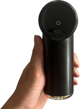Massage Pistool Body Muscle Massager Professionell Djupvävnadsmassagepistol Smärtlindring 4 Tillbehör 6 Hastigheter - Zwart — thumbnail 4