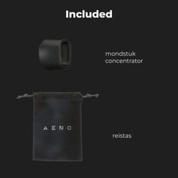 AENO Haardroger HD2 2000W, ionisatie, incl reistasje Föhn Antraciet — thumbnail 4