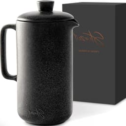 French Press (1L Zwart) - Voor de lekkerste koffie thuis — thumbnail 1
