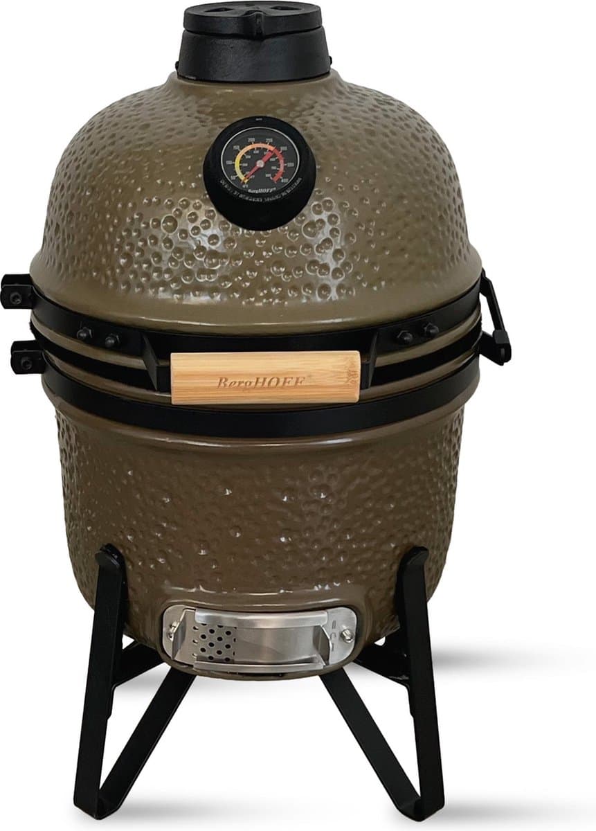 LEO Keramische BBQ oven groen 33cm - Groen - — afbeelding 1
