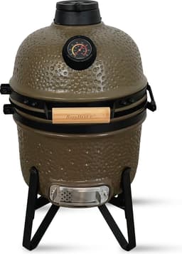 LEO Keramische BBQ oven groen 33cm - Groen - — thumbnail 1