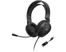 Corsair HS35 Surround V2 - Gaming Headset Bedraad - Multiplatform - USB Type-A / 3.5mm - Zwart