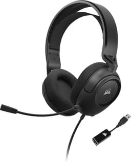 Corsair HS35 Surround V2 - Gaming Headset Bedraad - Multiplatform - USB Type-A / 3.5mm - Zwart — thumbnail 1