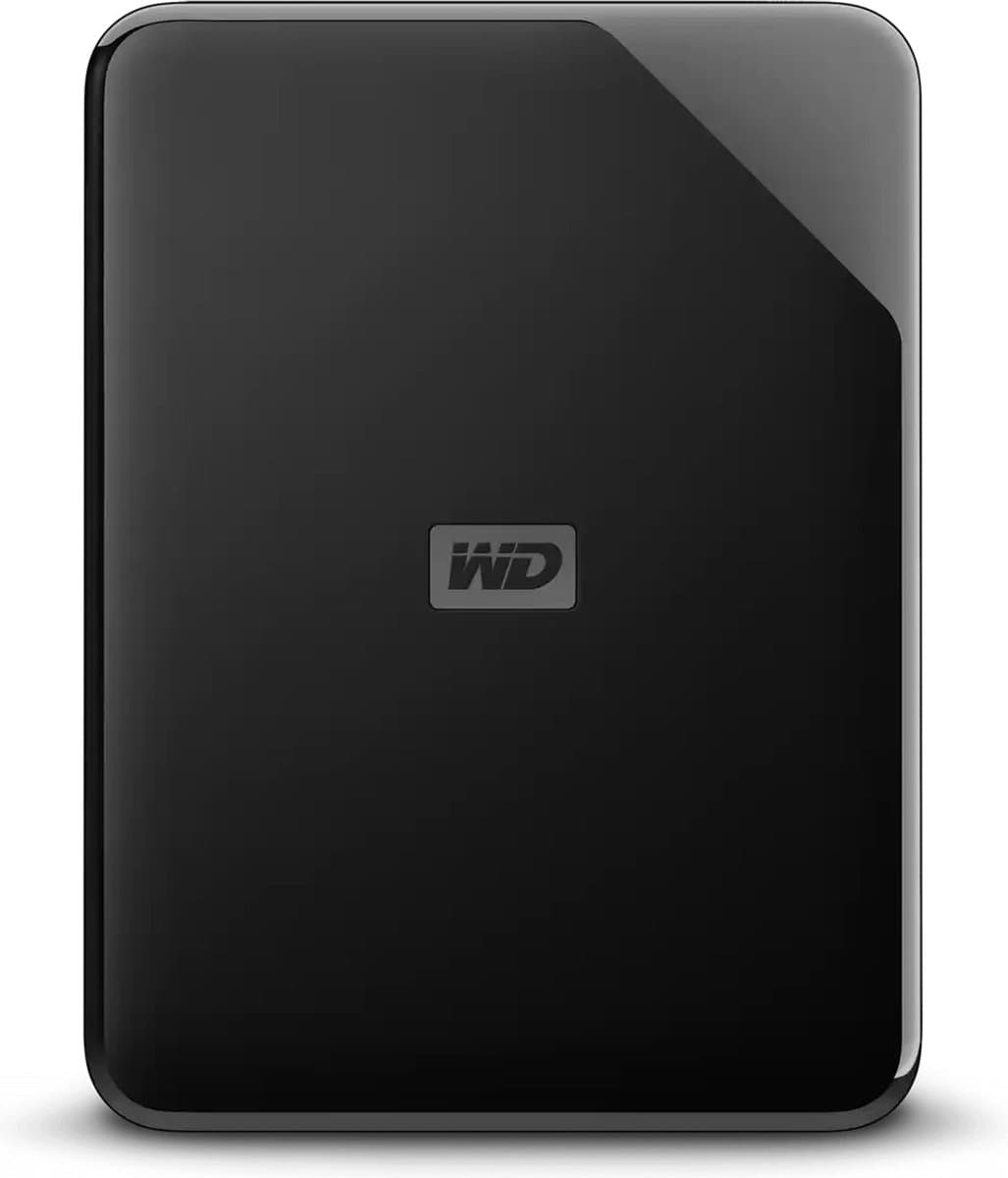 Western Digital Elements WDBG8A0060BBK-WESN externe harde schijf 6 TB 2.5" USB Type-A 3.2 Gen 1 (3.1 Gen 1) Zwart — afbeelding 1