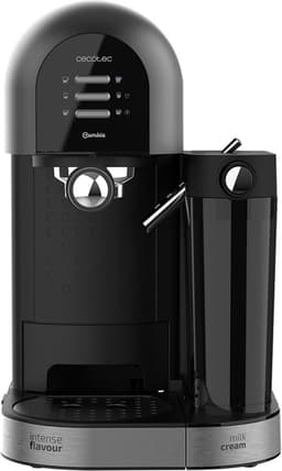 Cecotec Semiautomatischer Kaffee Instant Power-ccino 20 Chic Nera Serie. für gemahlenen Kaffee und Kapselkaffee 20 Riegel, Milchtank 0,7 ml, Wassertank 1,7 l. — thumbnail 5