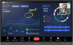 BenQ RP8603 Interactief flatscreen 2,18 m (86") Wifi 450 cd/m² 4K Ultra HD Zwart Touchscreen Type processor Android 11 18/7 — thumbnail 1