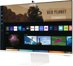 Samsung M8 LS32BM801UU - 4K Smart Monitor - Webcam - USB-C 65w -  32 inch - Wit — thumbnail 4