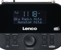 Lenco CR-615BK - Wekkerradio met DAB - Slaaptimer - Zwart — thumbnail 5