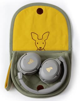 POGS The Kangaroo - Kinder koptelefoon hoes - Duurzaam - 100% biologisch katoen - Beschermhoes voor POGS koptelefoons - Koptelefoon case — thumbnail 4
