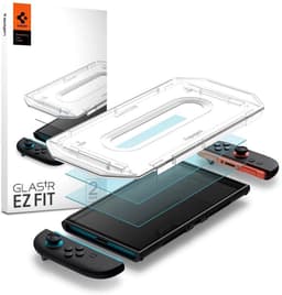 Spigen Gehard Glas Glass.tr Ez Fit 2-Pack Voor Nintendo Switch Bescherming — thumbnail 2