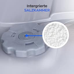 Heinrich's HTG 8840 mini vaatwasser - 7 programma's - gebruik slechts 6,5 liter per cyclus - zilver — thumbnail 4