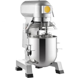 Commerciële Kneedmachine / Deegmixer - Staande Mixer - RVS Kom 28,4 L - Vermogen 1500 W - Drie Snelheden 108/199/382 RPM - Inclusief Deeghaak & Klopper - Zware Uitvoering — thumbnail 2