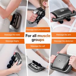 Krachtig Massagepistool met 18 Koppen, 9 Modi en 20 Snelheden voor Diepe Spierpijn Verlichting — thumbnail 2