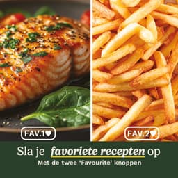 Cuisinart AFD10XSSE heteluchtfriteuse met dubbele mand 10,4 l roestvrij staal met venster — thumbnail 3