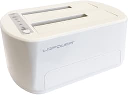 LC-DOCK-U3-VI Docking- en kopieerstation, 2x 2,5"/3,5" SATA, USB 3.0 — thumbnail 1