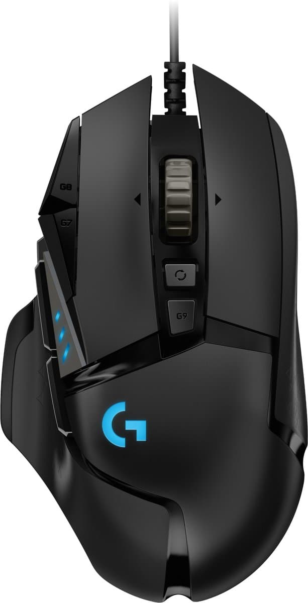 Logitech G502 HERO High Performance Gaming Mouse — afbeelding 1