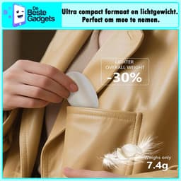 De Beste Gadgets Invisible Sleep Earbuds – Draadloze Bluetooth 5.4 Slaap Oordopjes | Comfortabel, Geluidsisolerend & Onzichtbaar | Ideaal voor Zijslapers – 24 Uur Speeltijd - Wit — thumbnail 5