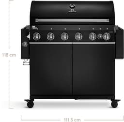 Fat FRED | 6-Brenner Gasgrill Deluxe Black Edition - Series 3 - NL — thumbnail 4