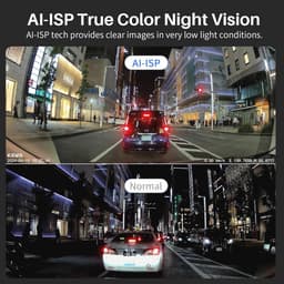 Dashcam 4K met Nachtzicht en GPS, 64GB SD Inclusief, 3,16" IPS Scherm, Continu Opnemen, Parkeerstand 24U — thumbnail 5