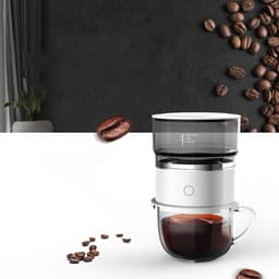 Kleine draagbare druppelkoffiemachine, handmatige automatische koffiemachine, geschikt voor reizen en huis — thumbnail 2