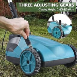 Accugrasmaaier 21 cm met telescoopstang en borstelloze motor — thumbnail 2