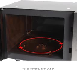 Kleine Magnetron met Grill en 8 Programma's | 1000 Watt, 20 Liter, Ruimtebesparend — thumbnail 4