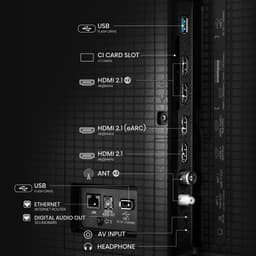 Hisense 65U7Q - 65 inch - 4K MiniLED - 144hz - 2025 — thumbnail 4