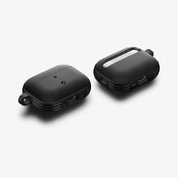 Spigen Vault Hoesje Geschikt voor AirPods Pro 3 (2025) | Met Magneetsluiting | Militair Getest | Draadloos Opladen | Inclusief Karabijnhaak | Zwart — thumbnail 2