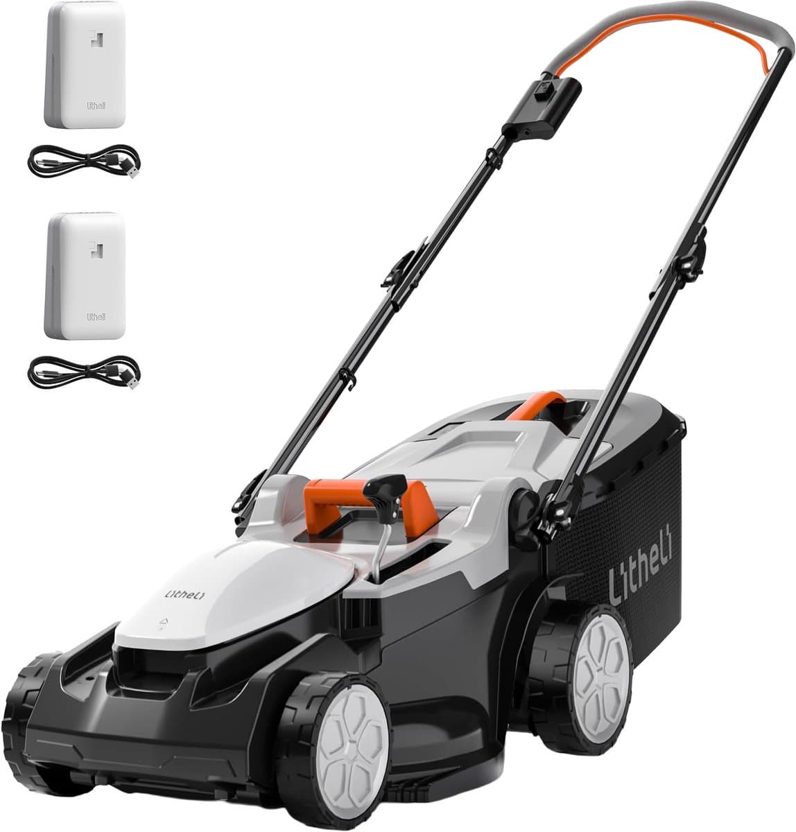 Litheli U20 - Accu Grasmaaier - 37cm Maaibreedte - Tot 300m² - Borstelloze Motor — afbeelding 1