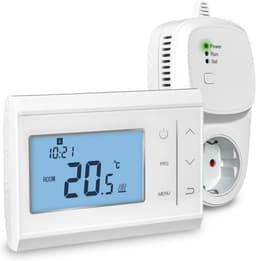 Draadloze Kamerthermostaat Set met Tuya Wifi App - Voor Elektrische Verwarming — thumbnail 1