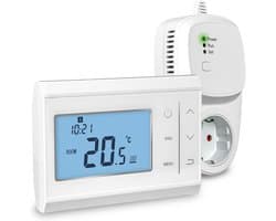Draadloze Kamerthermostaat Set met Tuya Wifi App - Voor Elektrische Verwarming