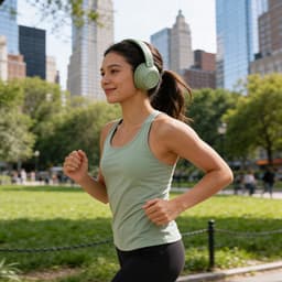 Intempo Noise Cancelling Hoofdtelefoon - Bluetooth - Groen — thumbnail 2
